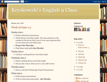 Tablet Screenshot of kryskowskisenglish9.blogspot.com