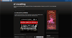 Desktop Screenshot of elvocablog.blogspot.com
