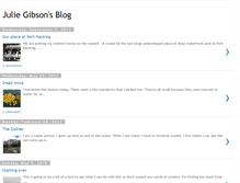 Tablet Screenshot of juliegibsons.blogspot.com