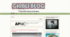 Desktop Screenshot of ghiblicon.blogspot.com