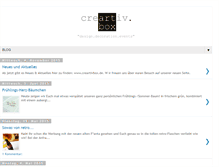 Tablet Screenshot of creartivbox.blogspot.com