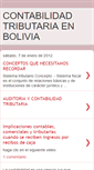Mobile Screenshot of contabilidadtributariabolivia.blogspot.com