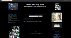 Desktop Screenshot of empires-of-the-deep-movie-trailer.blogspot.com