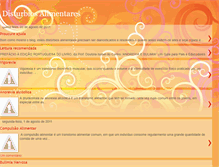 Tablet Screenshot of dalimentares.blogspot.com