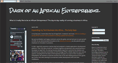 Desktop Screenshot of africanentrepreneur.blogspot.com