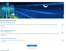 Tablet Screenshot of malayalamquran-mp3.blogspot.com