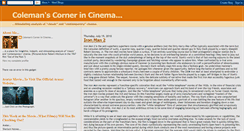 Desktop Screenshot of colemancornerincinema.blogspot.com