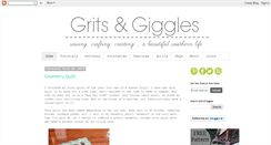 Desktop Screenshot of gritsandgiggles.blogspot.com