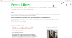 Desktop Screenshot of prestolibero.blogspot.com