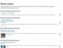Tablet Screenshot of prestolibero.blogspot.com