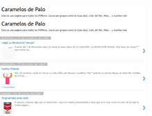 Tablet Screenshot of caramelosdepalo.blogspot.com