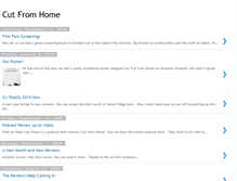 Tablet Screenshot of cutfromhome.blogspot.com