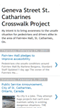 Mobile Screenshot of genevastreetcrosswalkproject.blogspot.com
