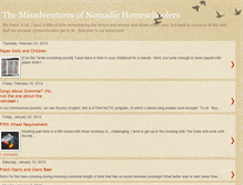 Tablet Screenshot of nomadichomeschoolers.blogspot.com