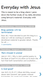 Mobile Screenshot of everydaywjesus.blogspot.com