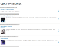 Tablet Screenshot of glostrupbibliotek.blogspot.com