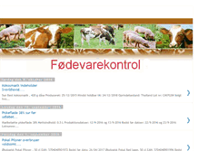 Tablet Screenshot of foedevarekontrol.blogspot.com