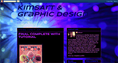 Desktop Screenshot of kimsartandgraphicdesign.blogspot.com