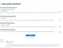 Tablet Screenshot of ihatepeterbretter.blogspot.com