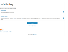 Tablet Screenshot of infinitestory-theserver.blogspot.com