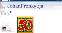 Desktop Screenshot of johanpronk50jaar.blogspot.com