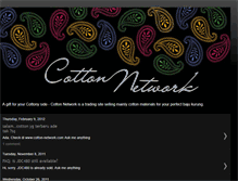 Tablet Screenshot of cottonnetwork.blogspot.com