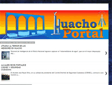Tablet Screenshot of huacho-portal.blogspot.com