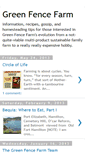 Mobile Screenshot of greenfencefarm.blogspot.com