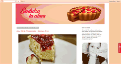Desktop Screenshot of endulzatualma.blogspot.com
