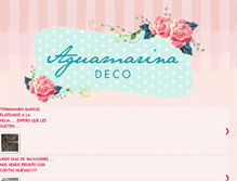 Tablet Screenshot of aguamarina-deco.blogspot.com