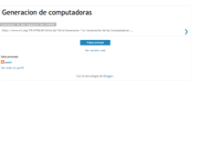 Tablet Screenshot of generacion-cesin.blogspot.com