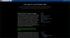 Desktop Screenshot of multi-platformdba.blogspot.com