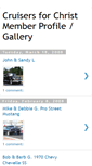 Mobile Screenshot of cruisersforchrist-membergallery.blogspot.com