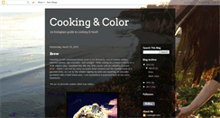 Desktop Screenshot of cookingwithcolor.blogspot.com