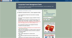 Desktop Screenshot of corporate-event-management-delhi.blogspot.com