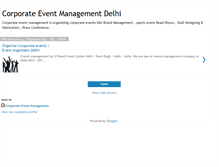 Tablet Screenshot of corporate-event-management-delhi.blogspot.com