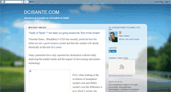 Desktop Screenshot of dcisante.blogspot.com