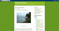 Desktop Screenshot of paradisephilippinesss.blogspot.com