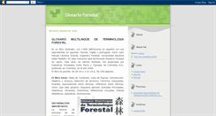 Desktop Screenshot of glosariodeterminologiaforestal.blogspot.com