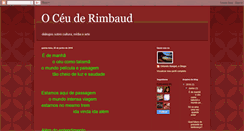 Desktop Screenshot of oceuderimbaud.blogspot.com