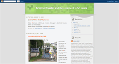 Desktop Screenshot of disaster-development.blogspot.com