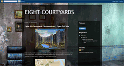 Desktop Screenshot of eightcourtyards.blogspot.com