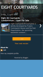 Mobile Screenshot of eightcourtyards.blogspot.com