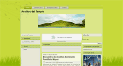 Desktop Screenshot of acolitosdeltemplo.blogspot.com
