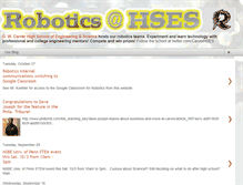 Tablet Screenshot of hsesrobotics.blogspot.com