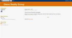 Desktop Screenshot of dianerealtygroup.blogspot.com