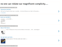 Tablet Screenshot of magnificent-complicity.blogspot.com