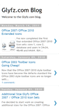 Mobile Screenshot of glyfz.blogspot.com