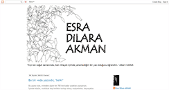 Desktop Screenshot of esradilaraakman.blogspot.com