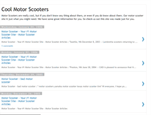 Tablet Screenshot of motorscooters.blogspot.com